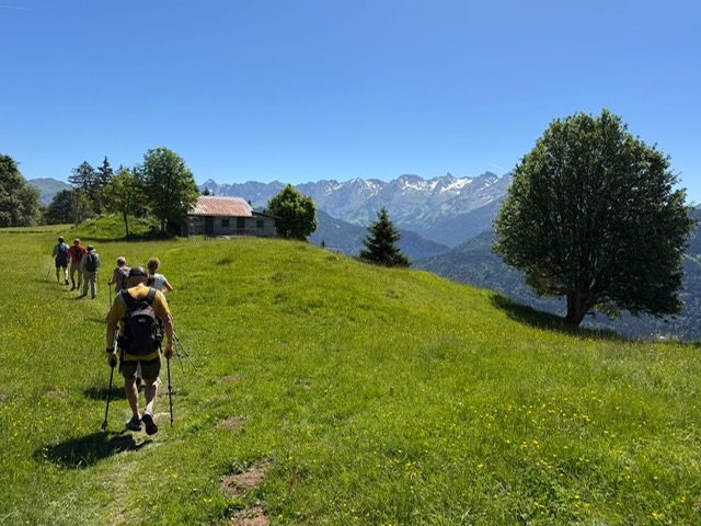 Sortie de marche active en groupe